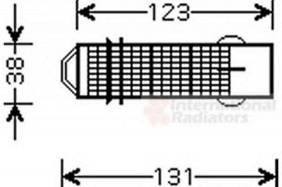 VAN WEZEL 0900d224 -  Осушитель, кондиционер